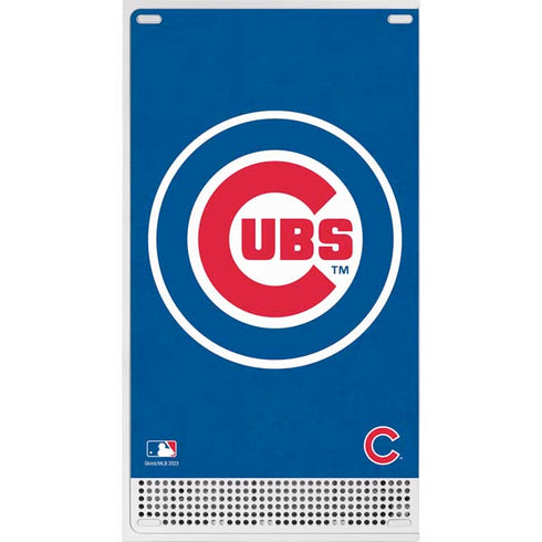 MLB Chicago Cubs - Solid Distressed Xbox Series S Console Skin